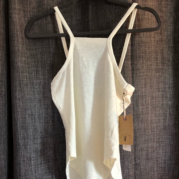 knot sisters Tops - ✨NWT BOHO MINIMAL Knot Sisters cream bodysuit✨